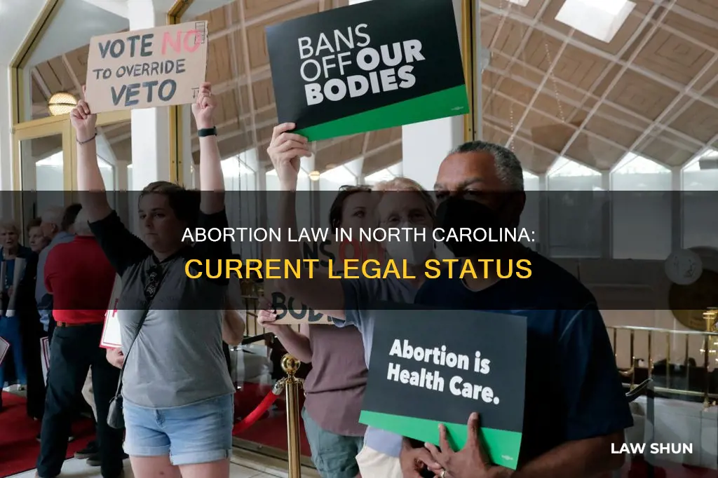 what is the current abortion law in north carolina