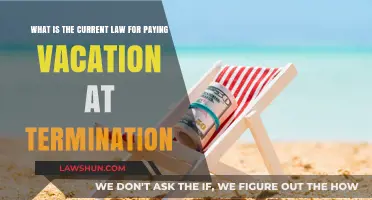 Understanding Vacation Pay Laws at Termination: Current Legal Requirements Explained