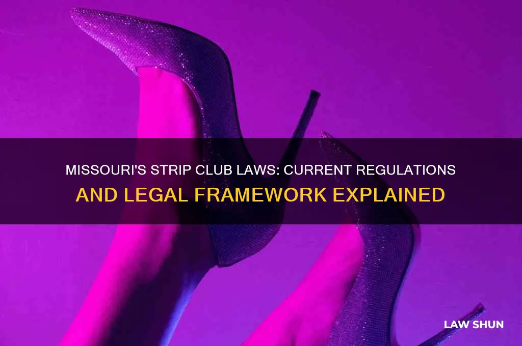 what is the current law on strip clubs in missouri