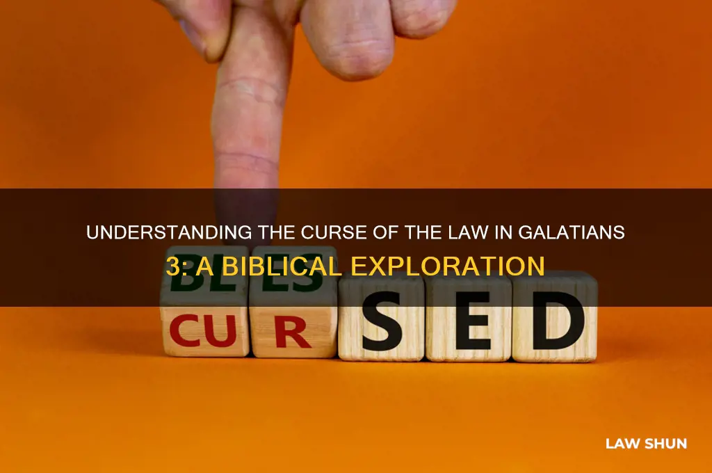 what is the curse of the law in galatians 3