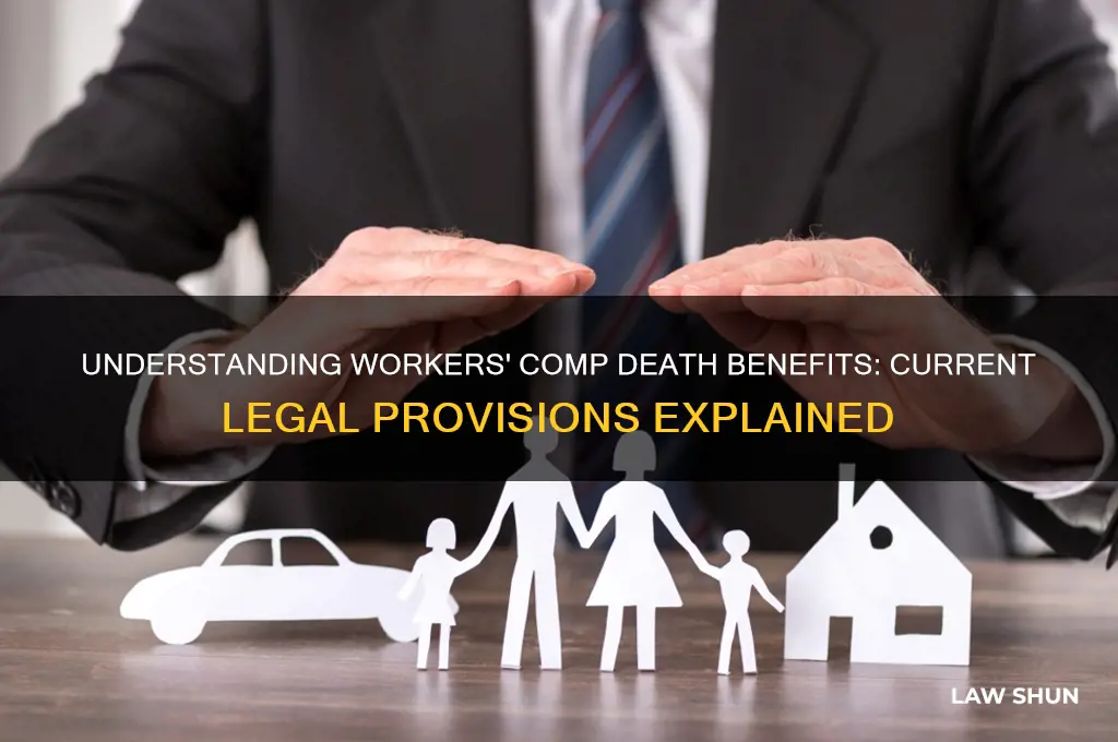 what is the death benefit currently under workers compensation law