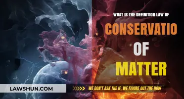Understanding the Law of Conservation of Matter: Definition and Basics