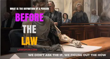Understanding Legal Personhood: Defining Individuals Before the Law