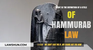 Understanding the Stele of Hammurabi: Definition and Legal Significance