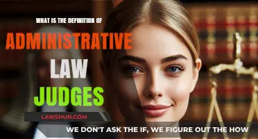 Understanding Administrative Law Judges: Role, Authority, and Legal Definition