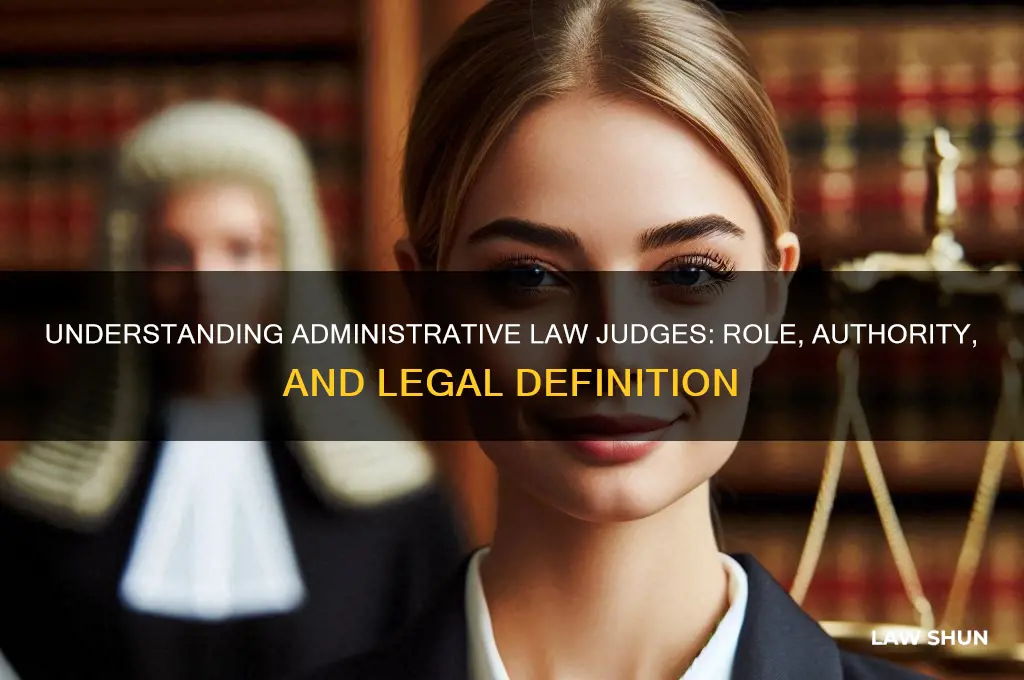 Understanding Administrative Law Judges: Role, Authority, And Legal ...