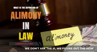 Understanding Alimony: Legal Definition, Purpose, and Types Explained