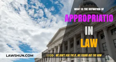Understanding Legal Appropriation: Definition, Implications, and Key Concepts Explained