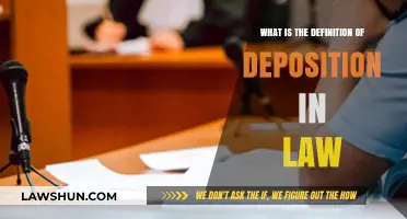 Understanding Deposition: Legal Definition, Process, and Importance Explained