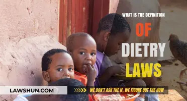 Understanding Dietary Laws: A Comprehensive Definition and Overview