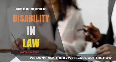 Understanding Legal Definitions: What Constitutes Disability Under the Law?