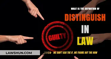 Understanding the Legal Definition of Distinguish in Law: Key Insights
