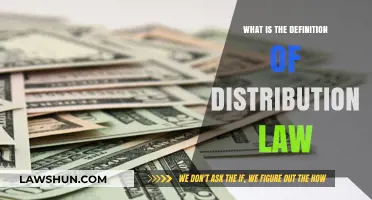 Understanding Distribution Law: Key Principles and Legal Definitions Explained