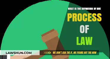 Understanding Due Process: Legal Definition and Fundamental Rights Explained
