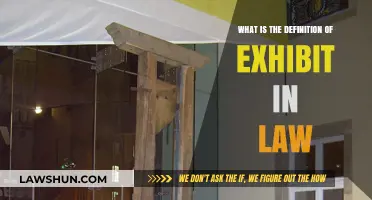 Understanding the Legal Definition of Exhibit in Court Proceedings