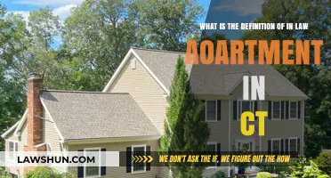 Understanding In-Law Apartments in Connecticut: Legal Definition and Requirements