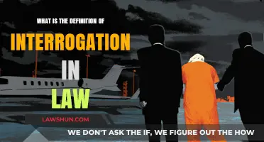 Understanding Interrogation: Legal Definition, Rights, and Procedures Explained