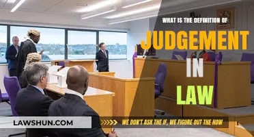 Understanding Legal Judgement: Definition, Role, and Significance in Law