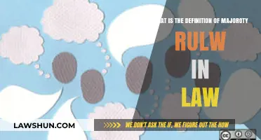 Understanding Majority Rule: Legal Definition and Its Impact on Democracy