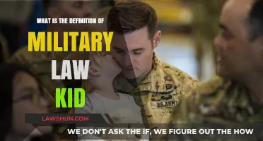 Understanding Military Law: A Simple Definition for Young Learners