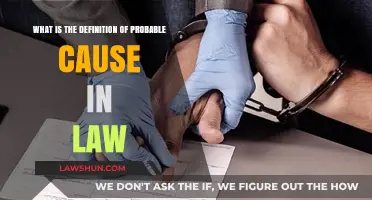 Understanding Probable Cause: Legal Definition and Its Role in Law Enforcement