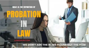 Understanding Probation: Legal Definition, Purpose, and Implications Explained