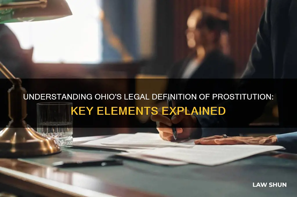 what is the definition of prostitution under ohio law