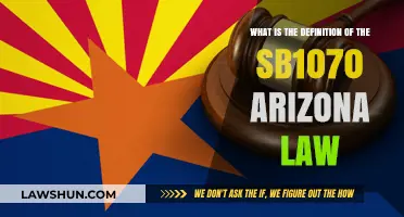 Understanding Arizona's SB1070: Definition, Impact, and Legal Implications
