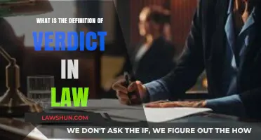 Understanding Verdict: Legal Definition and Its Role in Court Decisions