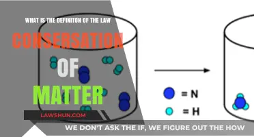 Understanding the Law of Conservation of Matter: Definition and Basics