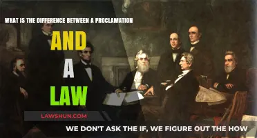 Proclamations vs Laws: Understanding the Key Differences