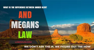 Amber Alert vs Megan's Law: Understanding the Differences