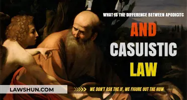 Apodictic vs Casuistic Law: Understanding the Distinction