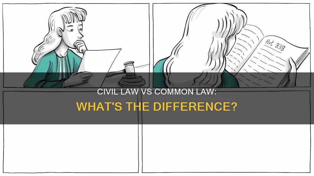 what is the difference between civil law and civil law