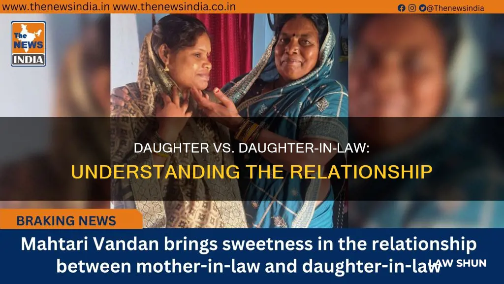 what is the difference between daughter and daughter in law
