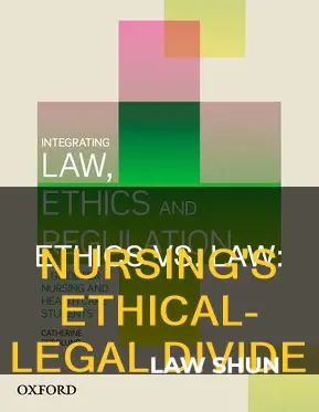 what is the difference between ethics and law in nursing