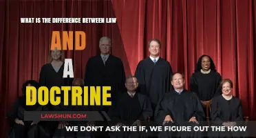 Laws and Doctrines: What's the Difference?
