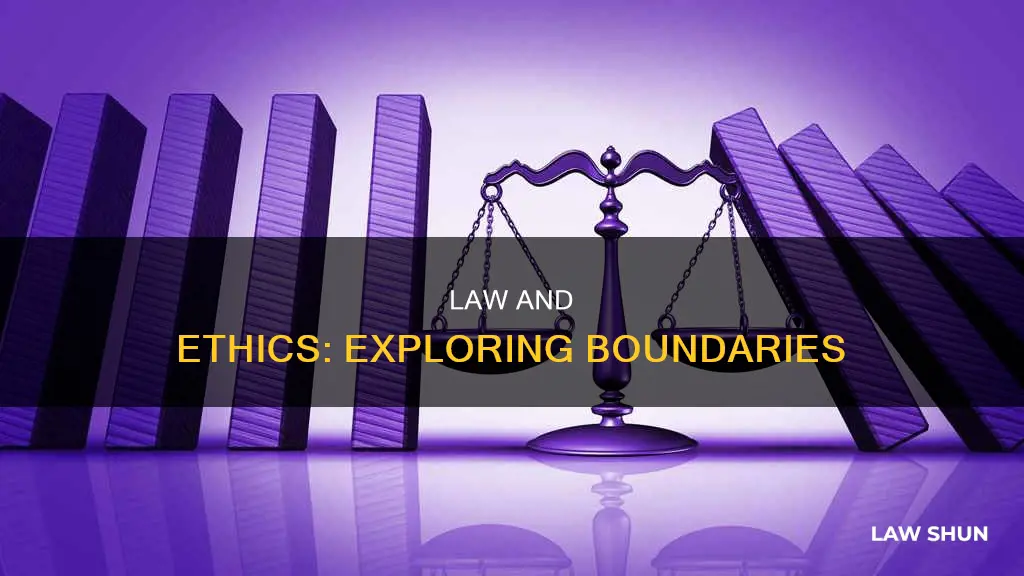 what is the difference between law and ethics coursehero
