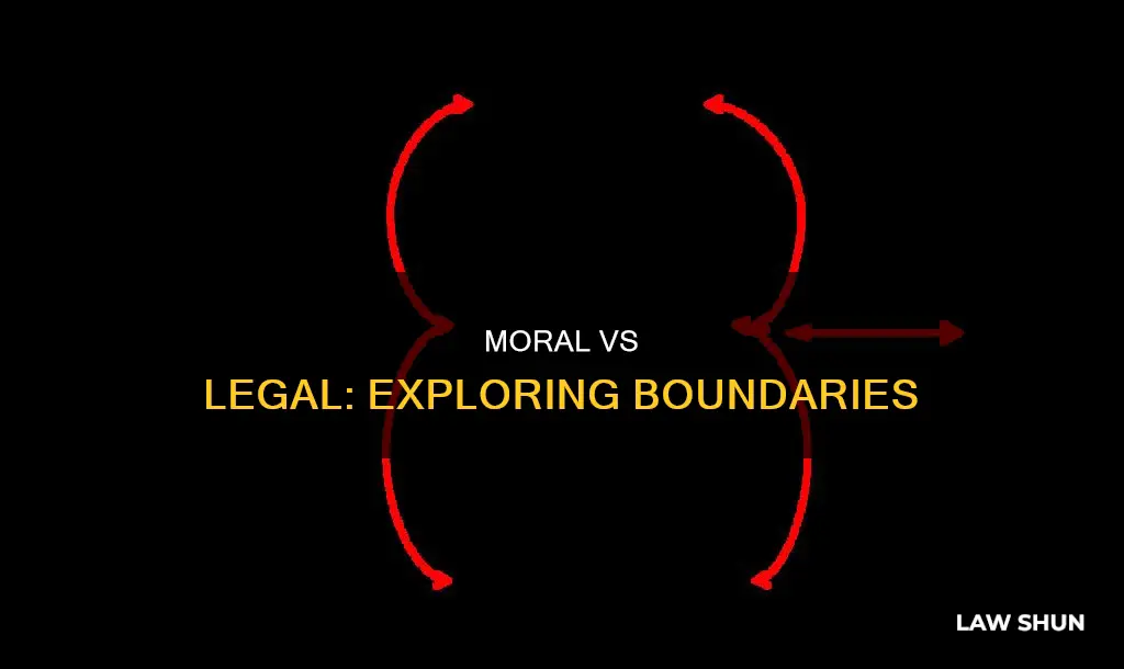 what is the difference between law and etichs