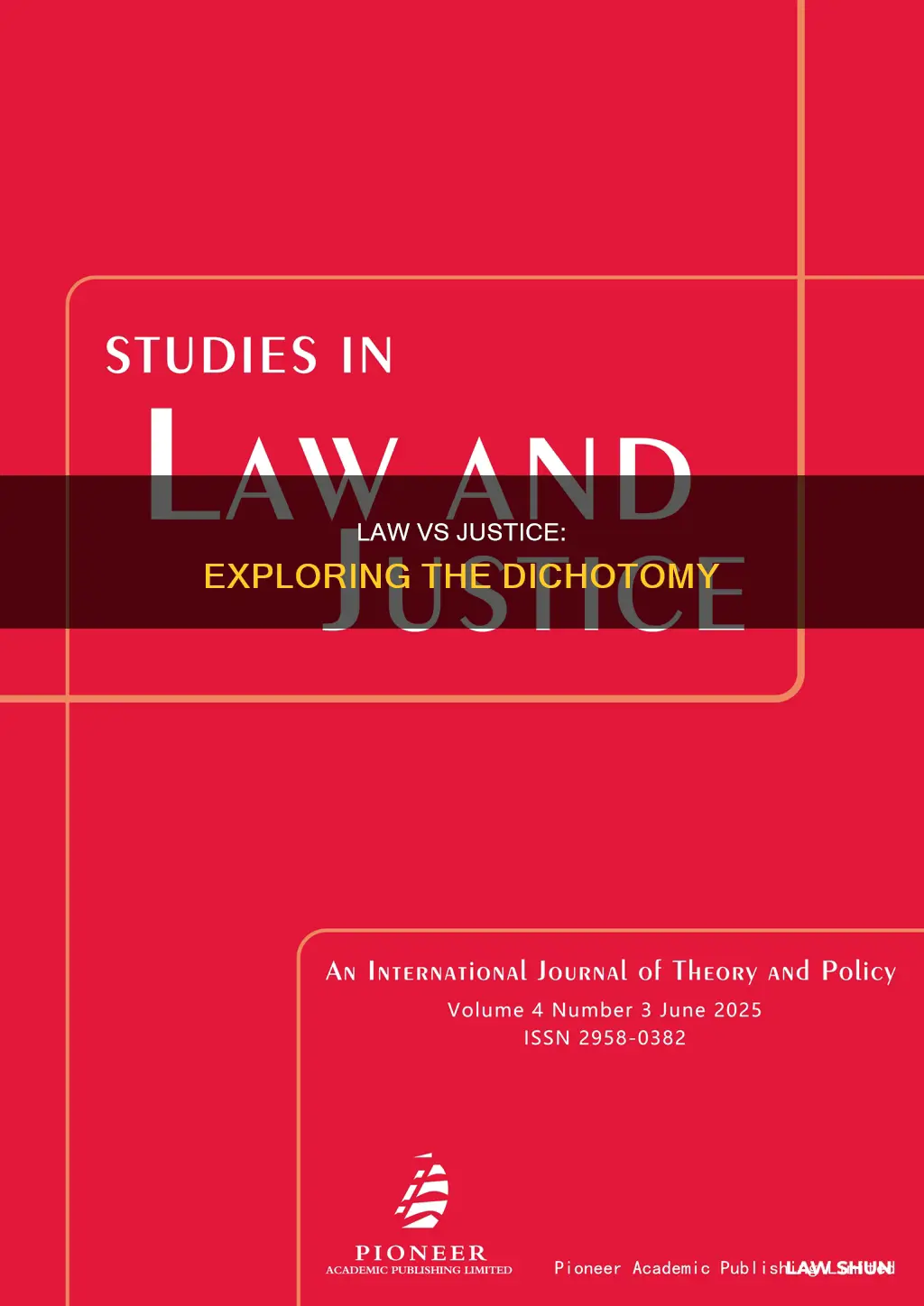 what is the difference between law and justice essay