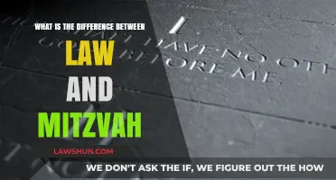Laws and Mitzvahs: Understanding Their Unique Differences