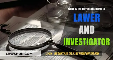 Investigators vs. Lawyers: Who Does What?
