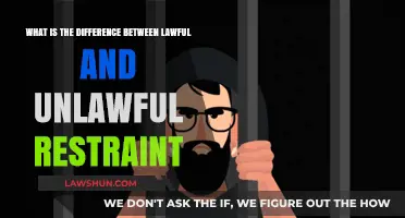Restraint Laws: Understanding Lawful vs Unlawful Actions