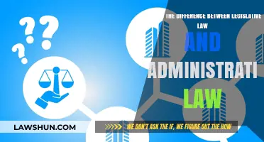 Legislative vs Administrative Law: Understanding the Distinction
