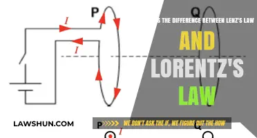 Lenz's Law vs Lorentz's Law: Understanding the Distinction