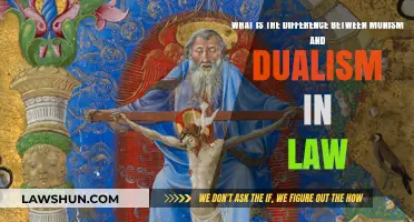 Monism and Dualism: Law's Opposing Philosophies