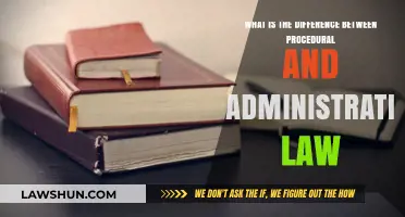 Procedural and Administrative Law: Key Differences Explained