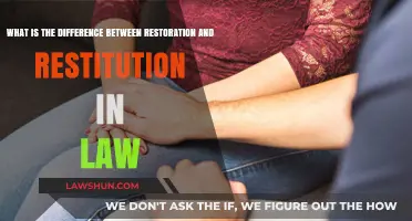 Restoration vs Restitution: Understanding Legal Remedies