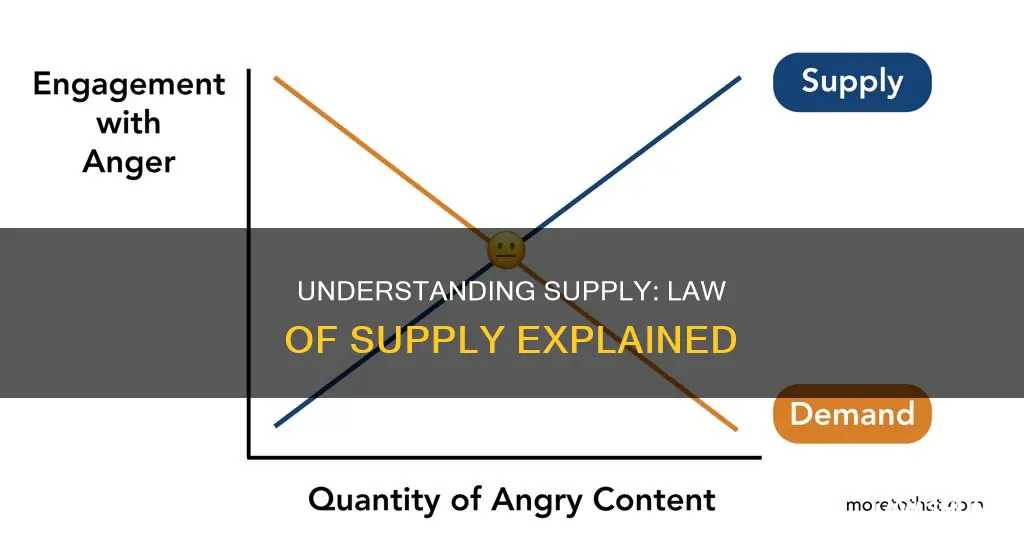 what is the difference between supply and law of supply