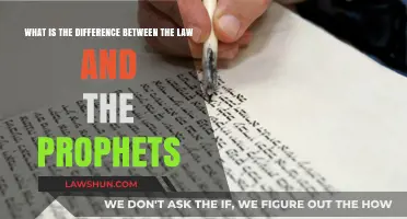 Understanding the Law and Prophets Distinction